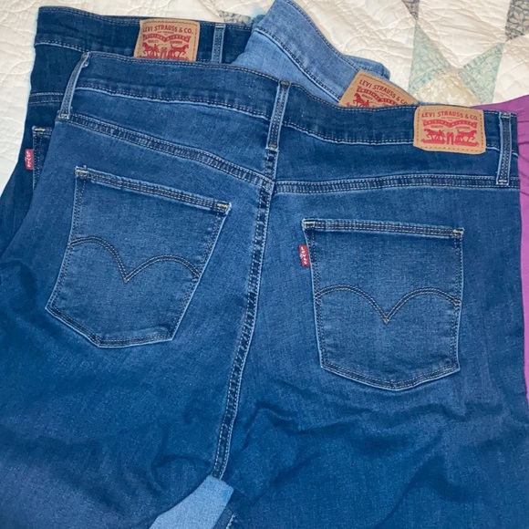 3 pairs Levi Slimming Skinny 33 - Picture 5 of 5